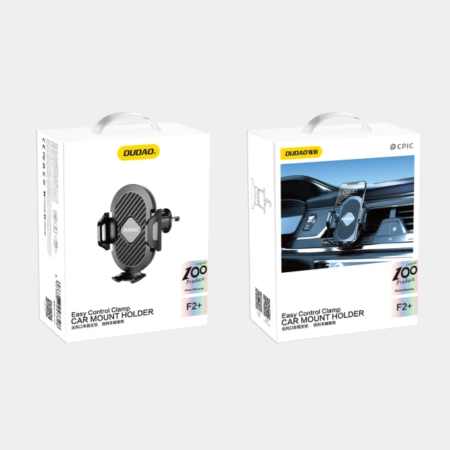 Автотримач Dudao F2+ Black (6973687247348)