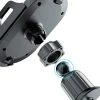 Автотримач Dudao F2+ Black (6973687247348)