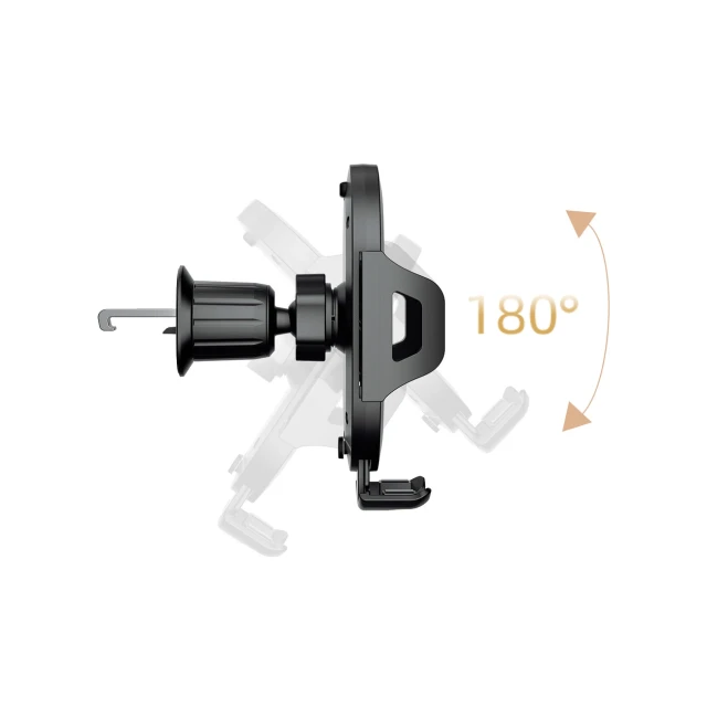 Автотримач Dudao F2+ Black (6973687247348)