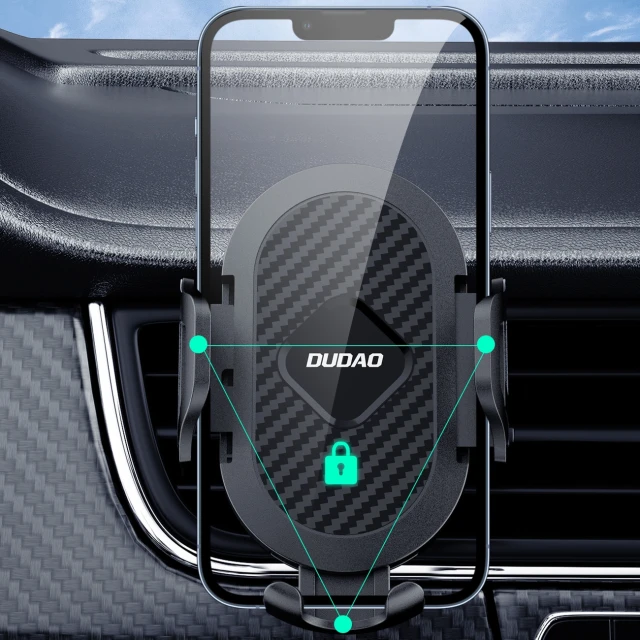 Автотримач Dudao F2+ Black (6973687247348)