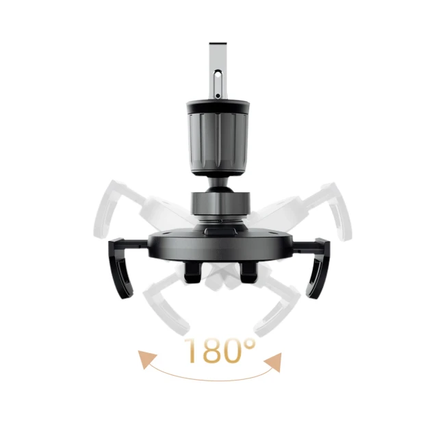 Автотримач Dudao F2+ Black (6973687247348)