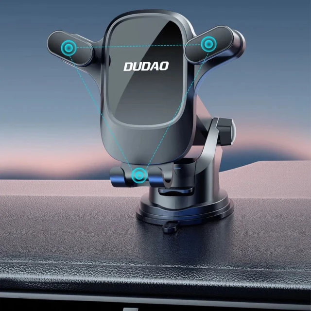 Автодержатель Dudao F5Pro Black (F5PRO+)
