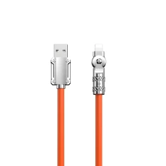 Кабель Dudao L24AL USB-C - Lightning 30W 1m Orange (6973687248383)