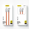 Кабель Dudao L24AL USB-C - Lightning 30W 1m Orange (6973687248383)