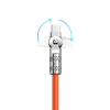 Кабель Dudao L24AL USB-C - Lightning 30W 1m Orange (6973687248383)