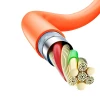 Кабель Dudao L24AL USB-C - Lightning 30W 1m Orange (6973687248383)