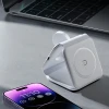 Индуктивное зарядное устройство Dudao A11N 15W 3в1 White (6973687249489)