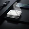 Индуктивное зарядное устройство Dudao A11N 15W 3в1 White (6973687249489)