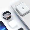 Индуктивное зарядное устройство Dudao A11N 15W 3в1 White (6973687249489)