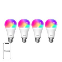 Розумна LED лампа WiFi Meross MSL120 HomeKit 4 шт (MSL120DAHQUA-EU)