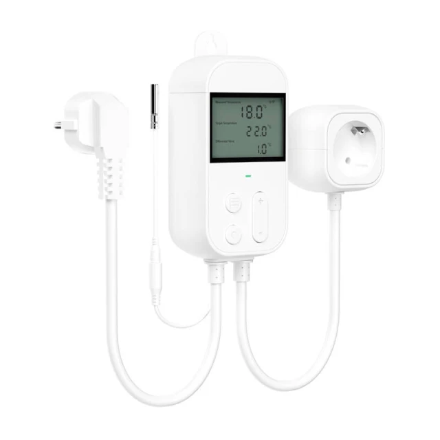 Розетка термостатична регулятор температури Meross MTS960HK HomeKit (MTS960HK-EU)