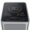 Powerbank Cuktech 300W 40000mAh з бездротовою зарядкою 2x USB-C + 2x USB-A Black (6973886190261)