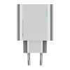 Мережевий зарядний пристрій Cuktech 65W GaN 2xUSB-C 1xUSB-A Grey (6973886190278)