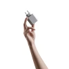 Мережевий зарядний пристрій Cuktech 65W GaN 2xUSB-C 1xUSB-A Grey (6973886190278)