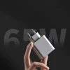 Мережевий зарядний пристрій Cuktech 65W GaN 2xUSB-C 1xUSB-A Grey (6973886190278)