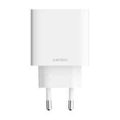 Зарядний пристрій Cuktech A19 30W USB-A + USB-C White (6973886190308)