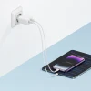 Зарядний пристрій Cuktech A19 30W USB-A + USB-C White (6973886190308)