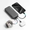 Портативний зарядний пристрій Cuktech CUKP200NGLDG 45 Вт 20000 mAh з вбудованим кабелем USB-C White (6973886190964)
