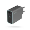 Мережевий зарядний пристрій Cuktech 65W GaN 2x USB-C 1x USB-A Grey (CUKAD653EUGR)