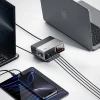 Зарядна станція Cuktech TA3005U 300W 5в1 з цифровим дисплеєм Silver (6973886191961)