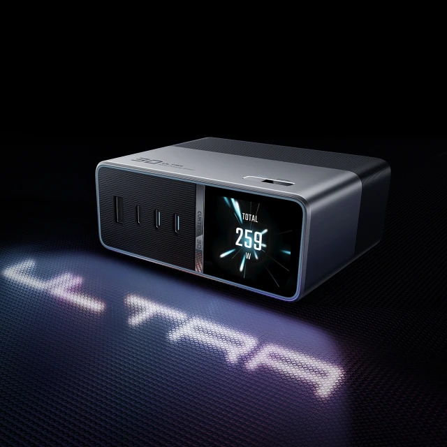 Зарядна станція Cuktech TA3005U 300W 5в1 з цифровим дисплеєм Silver (6973886191961)