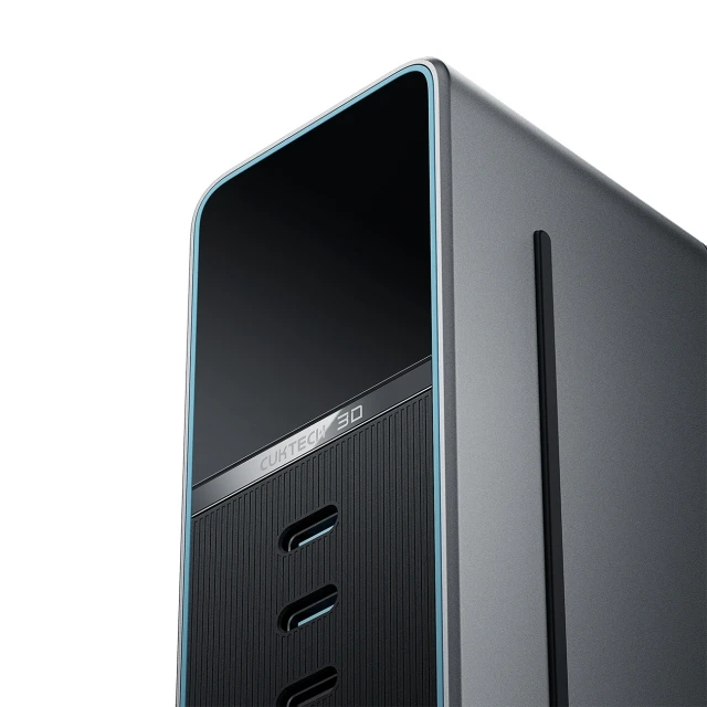Зарядна станція Cuktech TA3005U 300W 5в1 з цифровим дисплеєм Silver (6973886191961)