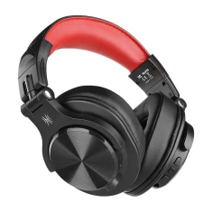 Навушники бездротові OneOdio Fusion A70 Black Red (A70)