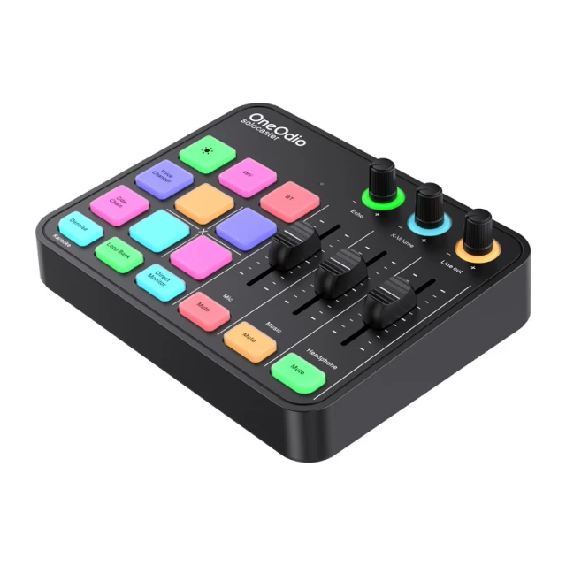 Микшер аудио и звуковая карта OneOdio Solocaster
