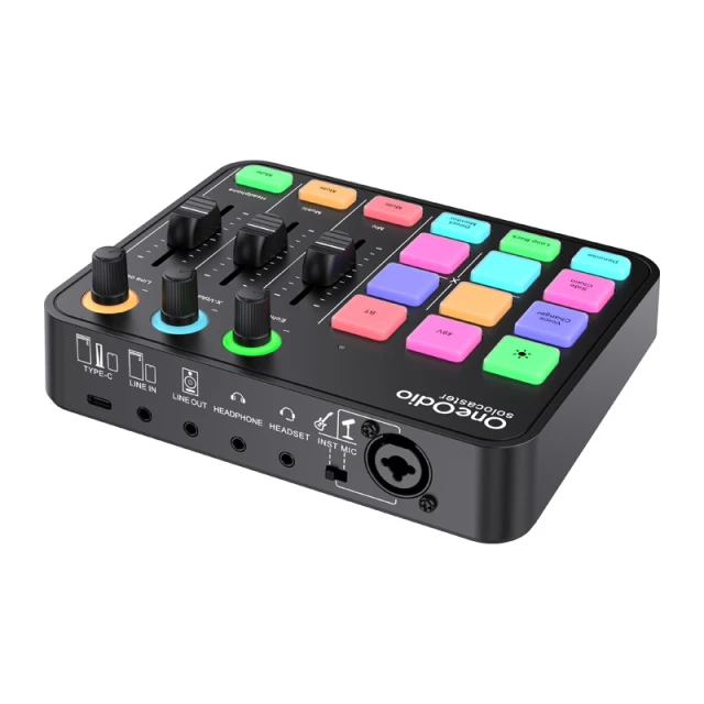 Микшер аудио и звуковая карта OneOdio Solocaster