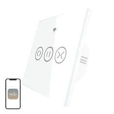 Розумний вимикач для рольставень Moes WRS-EUC-WH-MS White (6974246473307)