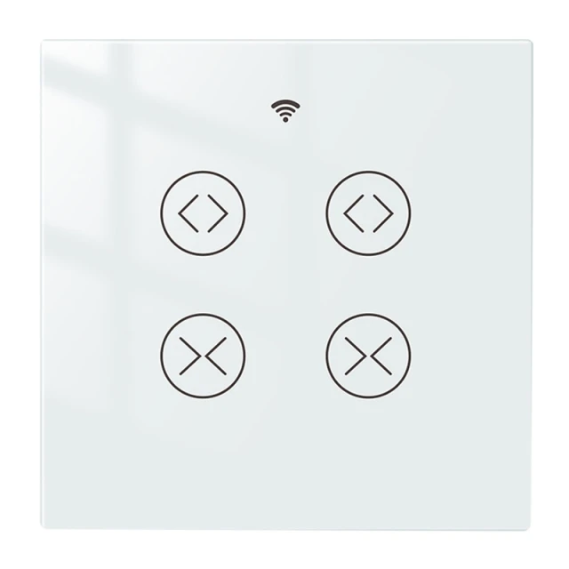 Умный выключатель для жалюзи Moes WRS-EUC2-WH-MS White (6974246473321)