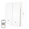 Вимикач світла Moes ZS-B-EU2 ZigBee 2-канальний White (ZS-B-EU2-WH-MS)