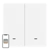 Перемикач сцен Moes ZT-B-EU2 ZigBee 2-кнопковий (ZT-B-EU2-MS)
