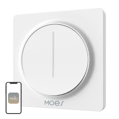 Диммер Moes ZS-SY-EUD-WH ZigBee White (ZS-SY-EUD-WH-MS)