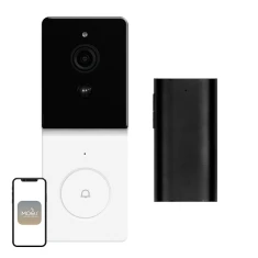 Відеодомофон MOES WDB-TY-B20 Wi-Fi RF 433MHz 1080p (WDB-TY-B20-EU-EN)