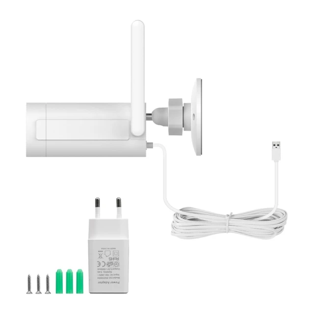 IP-камера зовнішня MOES WCM-JD-T1 Wi-Fi 3MP (WCM-JD-T1-EU-EN)