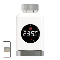 Термостатична головка Moes TRV 801 ZigBee (MOES ZTRV-801-MS)