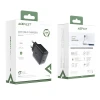 Мережевий зарядний пристрій Acefast A1 QC 20W USB-C Black (A1 black)