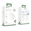 Мережевий зарядний пристрій Acefast A1 QC 20W USB-C White (A1 white)