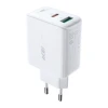 Мережевий зарядний пристрій Acefast A5 QC 32W USB-C | USB-A White (A5 white)