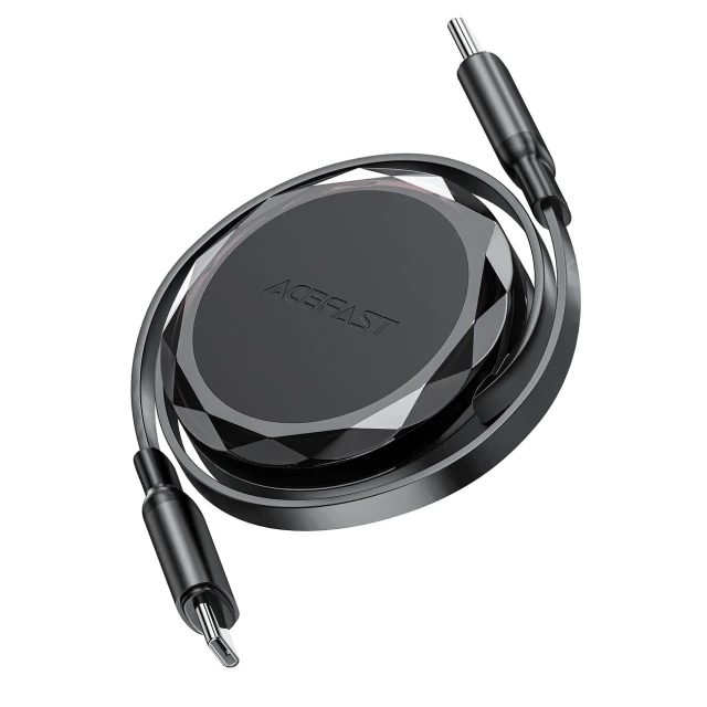 Кабель Acefast C13-03 USB-C - USB-C 60W Black (6974316280132)