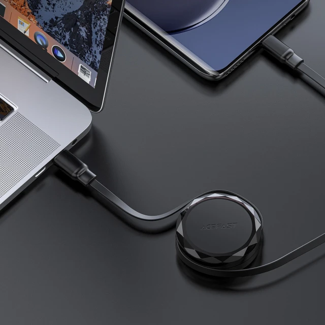 Кабель Acefast C13-03 USB-C - USB-C 60W Black (6974316280132)