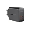 Сетевое зарядное устройство Acefast A9 QC 40W 2x USB-C Black (A9 black)