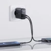 Сетевое зарядное устройство Acefast A9 QC 40W 2x USB-C Black (A9 black)