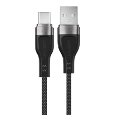 Кабель Acefast C11-04 USB-A - USB-C 3A 1.2m Black (6974316280224)