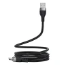 Кабель Acefast C11-04 USB-A - USB-C 3A 1.2m Black (6974316280224)