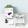 Автомобільний зарядний пристрій Acefast B1 Quick Charge USB-C/USB-A 38W Black (B1 Black)