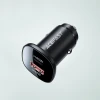 Автомобільний зарядний пристрій Acefast B1 Quick Charge USB-C/USB-A 38W Black (B1 Black)