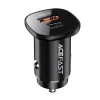 Автомобільний зарядний пристрій Acefast B1 Quick Charge USB-C/USB-A 38W Black (B1 Black)
