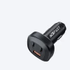 Автомобільний зарядний пристрій Acefast B3 Quick Charge 2xUSB-С/USB-А 66W Black (B3 Black)